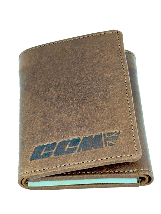 CCM Branded Leather Wallet