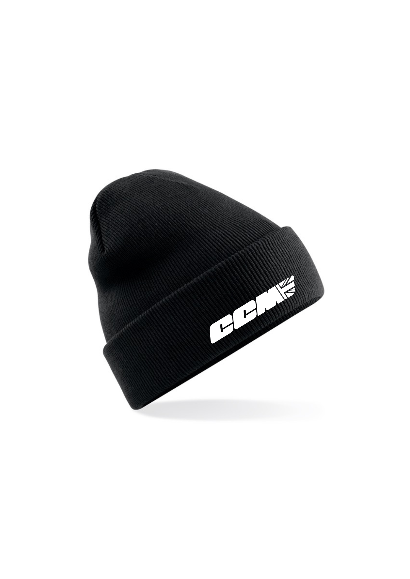 CCM Motorcycles Black & White logo Beanie Hat