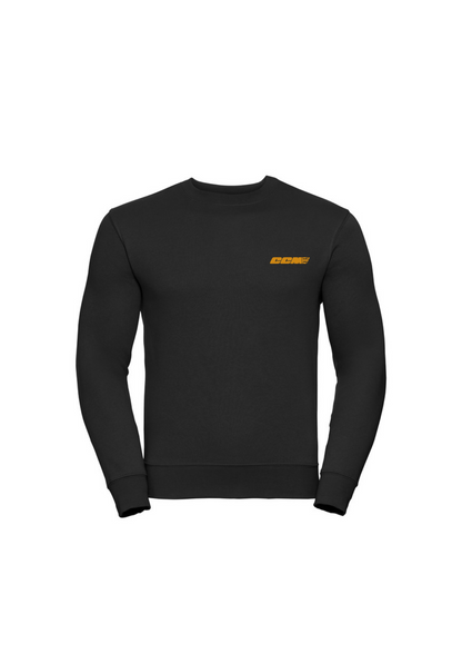 CCM Motorcycles Black & Yellow Logo Long Sleeve T-shirt