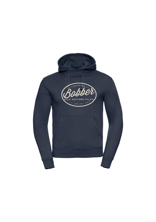 CCM Motorcycles Blue Hoodie– Spitfire Bobber